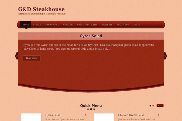 Foodilicious theme site design template sample