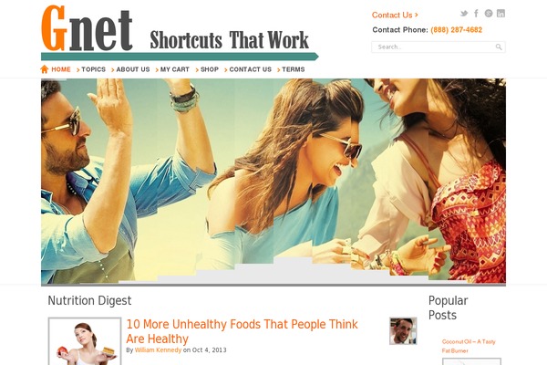 Site using ACF Recent Posts Widget plugin
