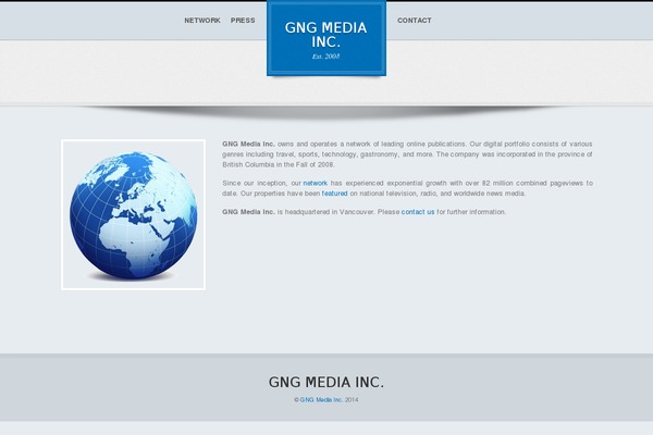 Folo theme site design template sample