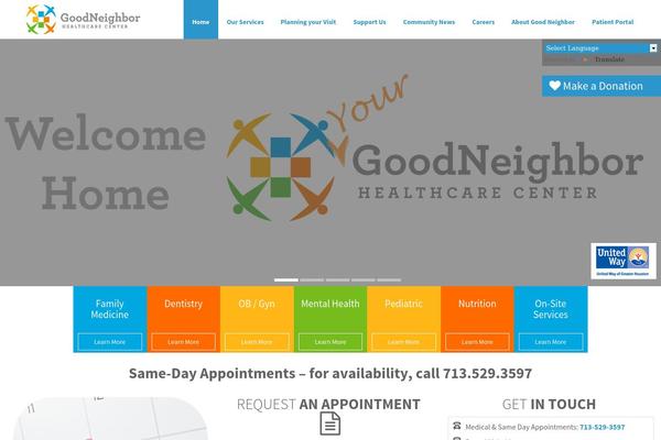 Site using Alfie WP Weather plugin