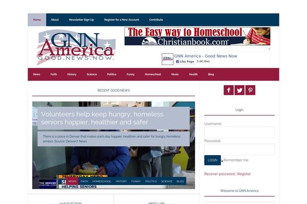 News Pro theme site design template sample