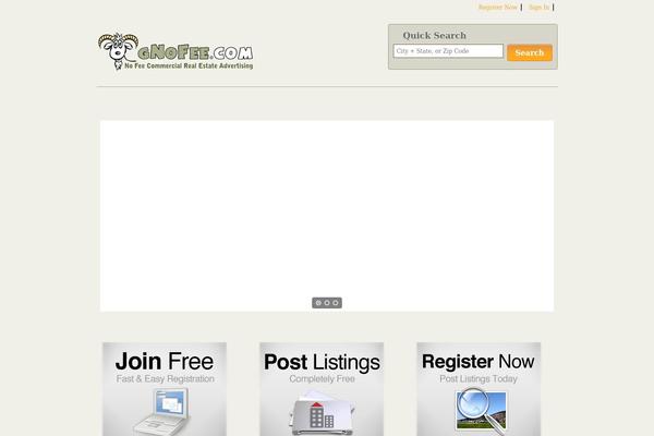 Realtr theme site design template sample