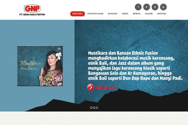 gnpmusic.co.id site used Rhythmo
