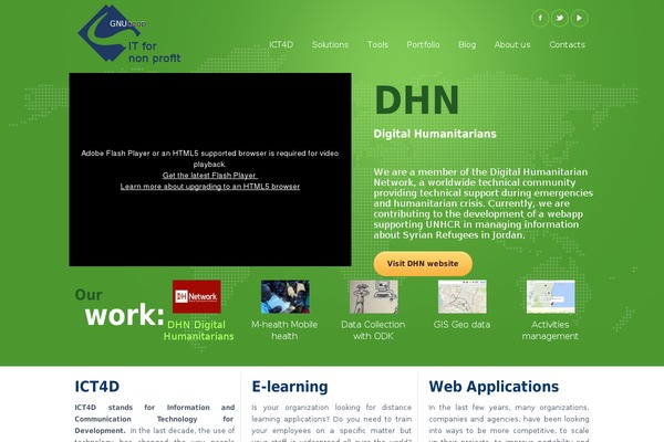 Doover theme site design template sample