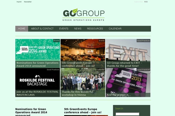 Isotherm theme site design template sample