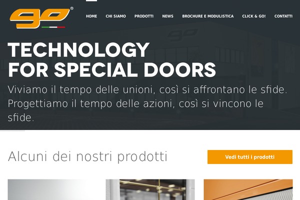 go-italia.it site used Cluster