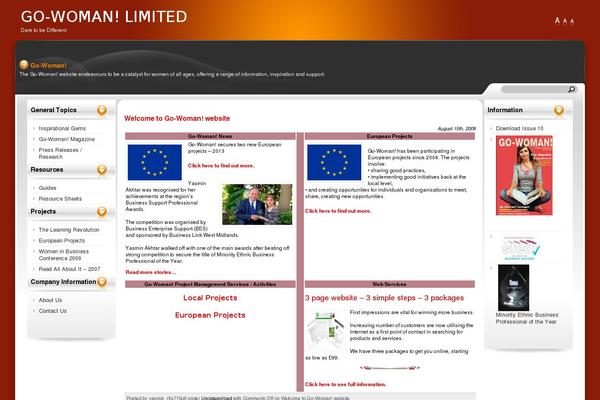 Site using WordPress YouTube Embed plugin