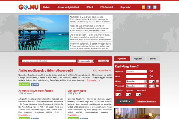 Go theme site design template sample