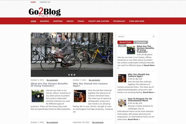 Featured theme site design template sample
