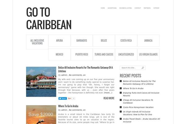 go2caribbean.com site used Simple