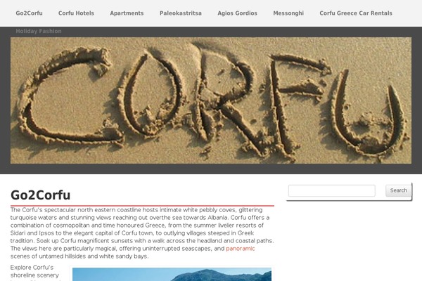 go2corfu.org site used Business Mind