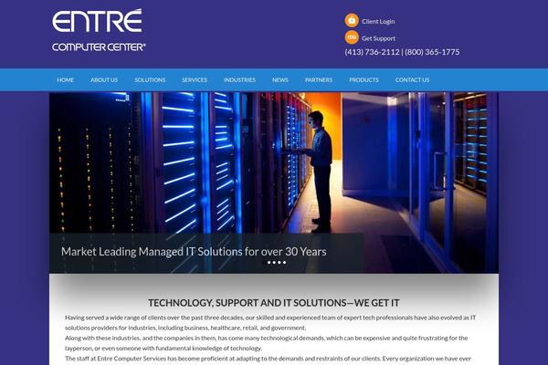 Outreach Pro theme site design template sample