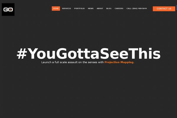 go2pro theme websites examples