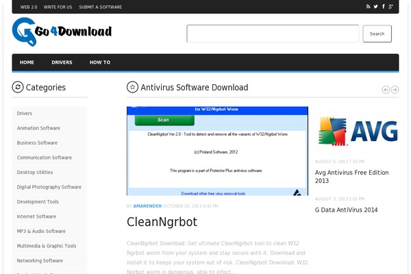 Site using Columns plugin