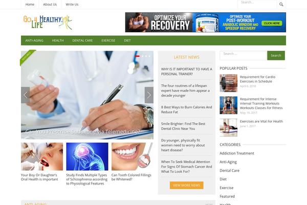 go4healthylife.com site used Newsnow