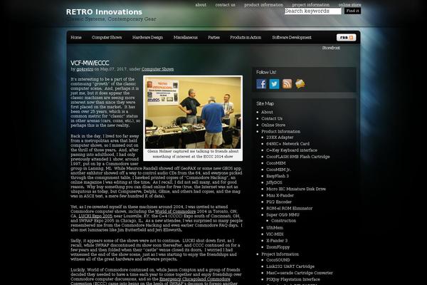 Site using cformsII - contact form plugin
