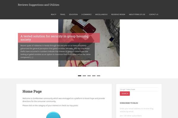 ColorMag theme site design template sample