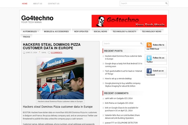 Newsfocus theme site design template sample