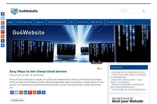Smartline Lite theme site design template sample