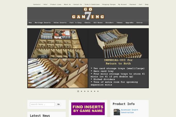 Flatsome theme site design template sample