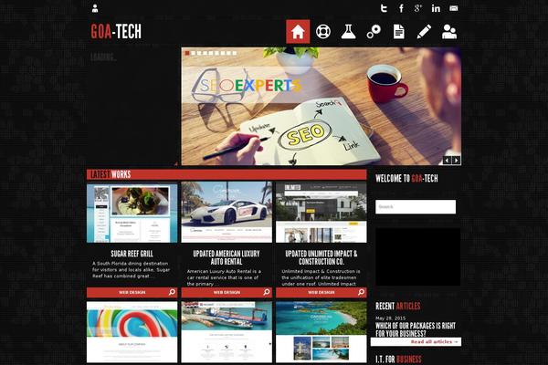 Creativelife theme site design template sample