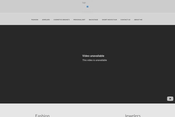 Kinetika theme site design template sample