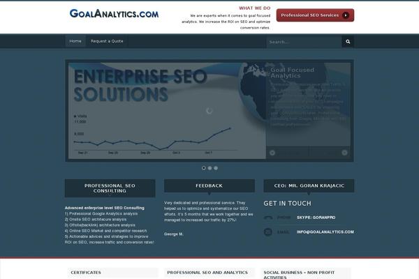 Empire theme site design template sample