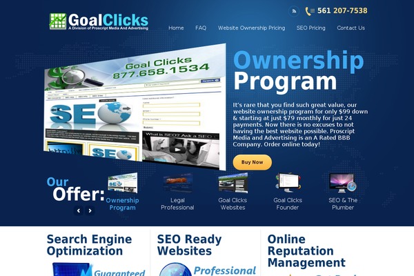 goalclicks.com site used Doover-premium-wordpress-theme