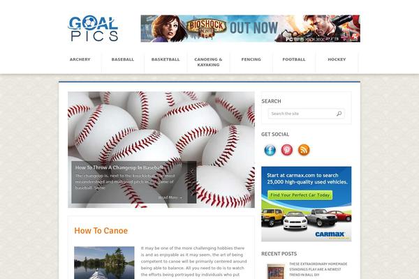 goalpics.com site used Softpress
