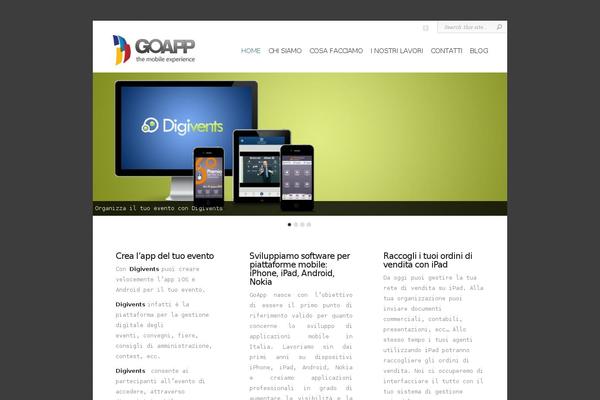 Chameleon theme site design template sample