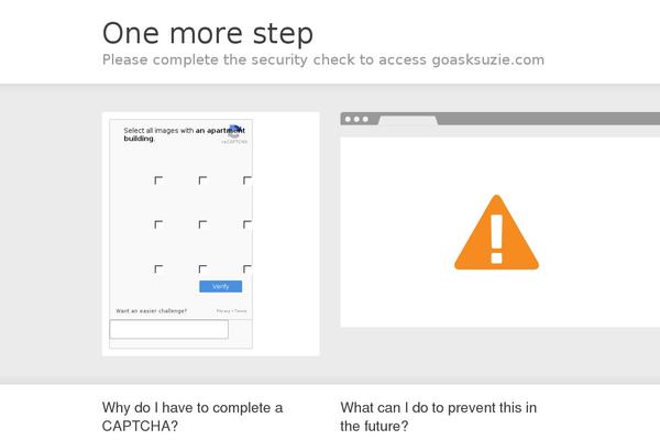 goasksuzie.com site used Gas