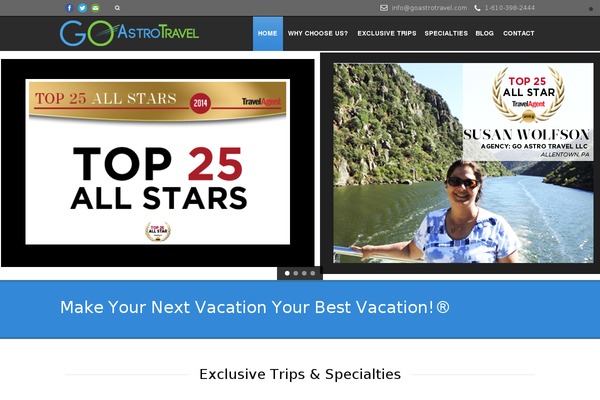 Tour Package theme site design template sample