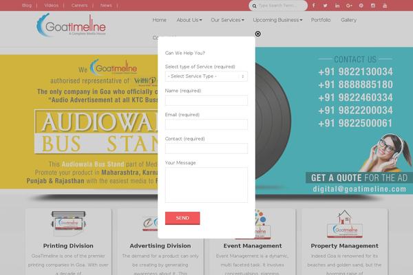Site using Shortcodes Ultimate plugin