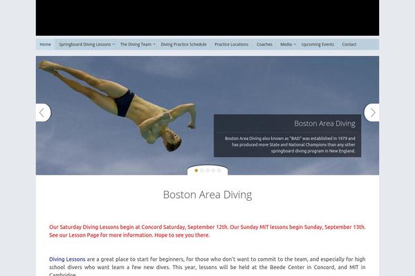 Tempera theme site design template sample