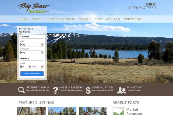 Curb Appeal theme site design template sample