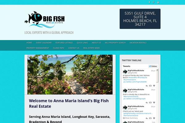 Modern Estate theme site design template sample