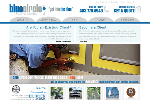 Site using Circles Gallery plugin