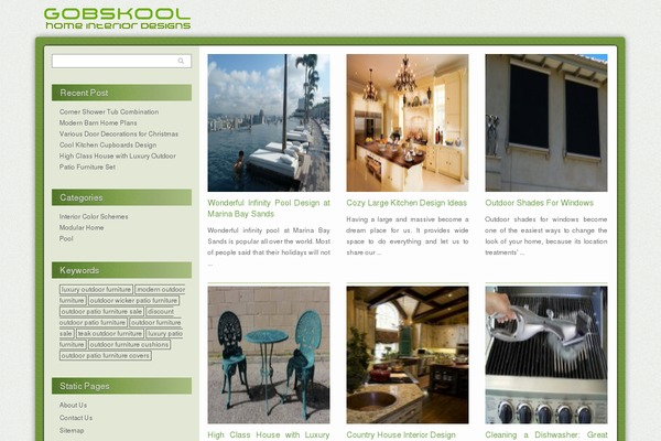 Highlight theme site design template sample