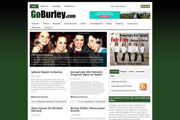 Site using Comment-rating plugin
