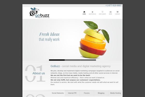 Diverso theme site design template sample