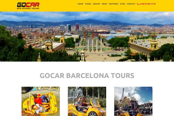 gocarbarcelona.com site used Moesia Pro