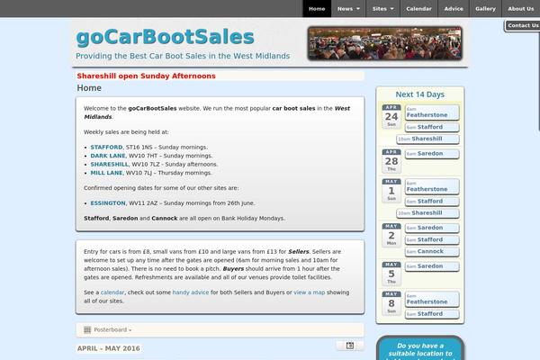 Site using News-Ticker plugin