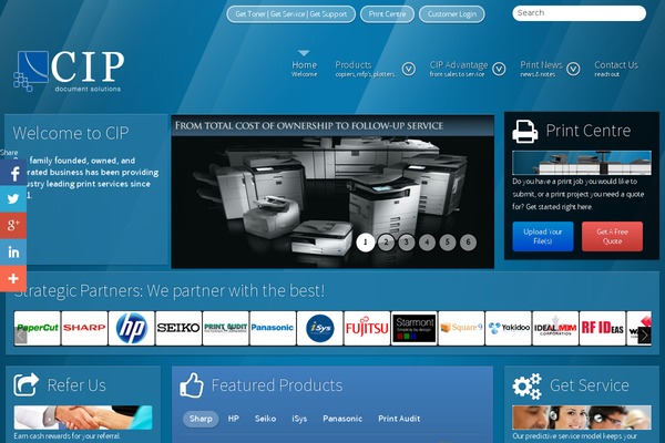 Metropolis theme site design template sample