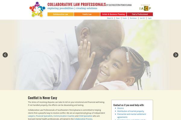 Divi Child theme site design template sample