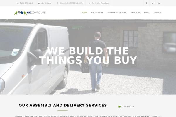 Renovate theme site design template sample