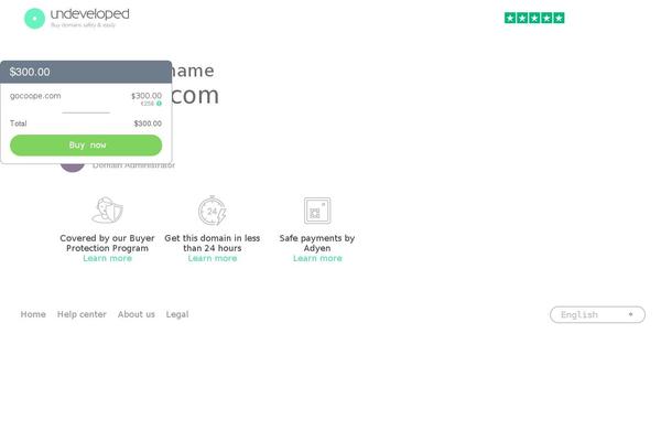 gocoope.com site used Gocoope