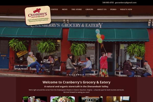 Verona theme site design template sample
