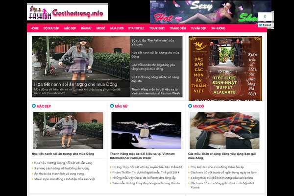 FashionPro theme site design template sample