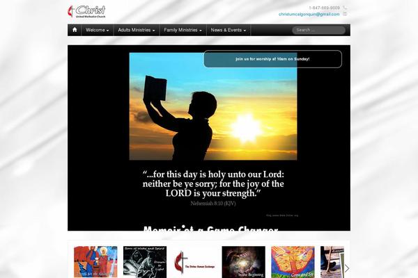 Colibri WP theme site design template sample