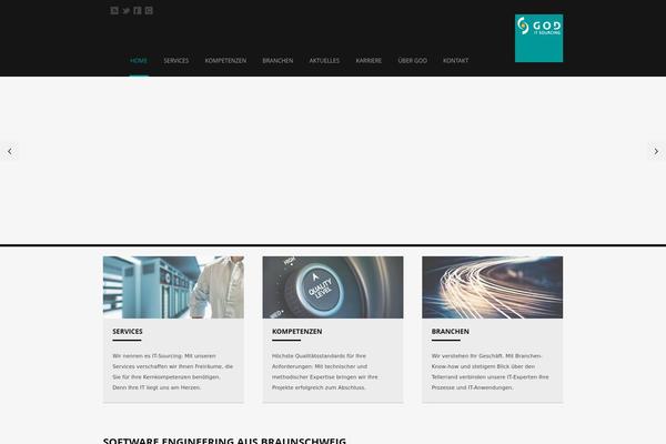 Lucidpress theme site design template sample